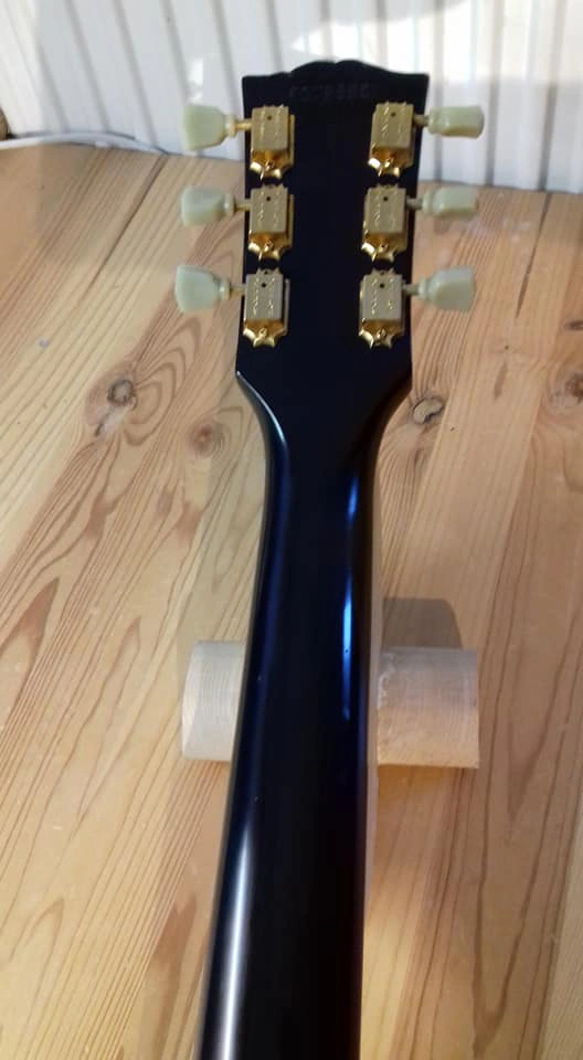 Gibson Les Paul Halsbruch Reparatur – Detailansicht 14 – Gitarrenreparatur Heier Guitars